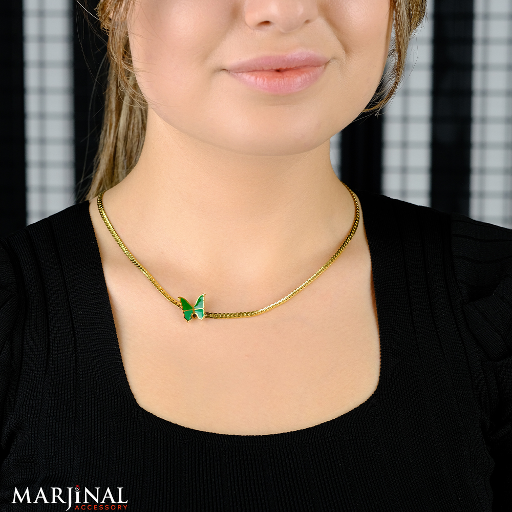 ÇELİK BAYAN KOLYE