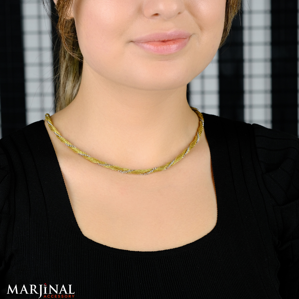 ÇELİK BAYAN HASIR KOLYE